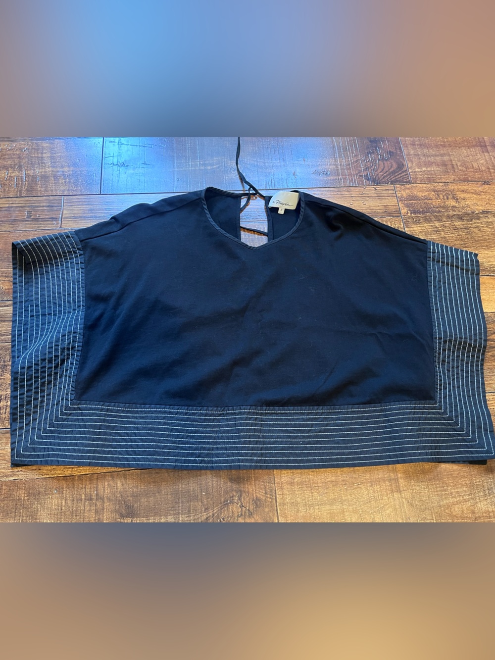 3.1 Phillip Lim Poplin Crop Top Overlay